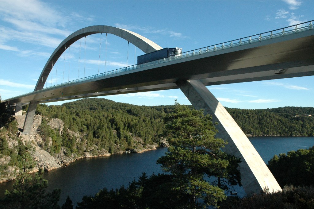 Svinesundbrücke zwischen Schweden und Norwegen