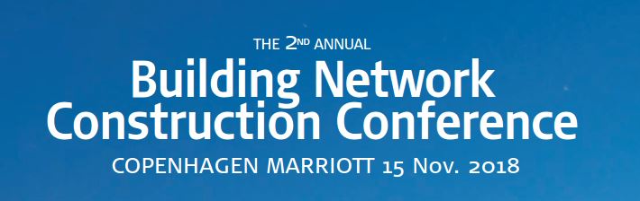 Banner der Building Network Construction Conference 2018