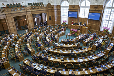 Das dänische Parlament