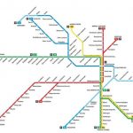 Plan der neuen Metrolinien