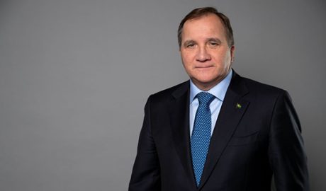 Porträt des schwedischen Ministerpräsidenten Stefan Löfven